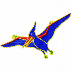 Dinosaur Embroidery Design 10